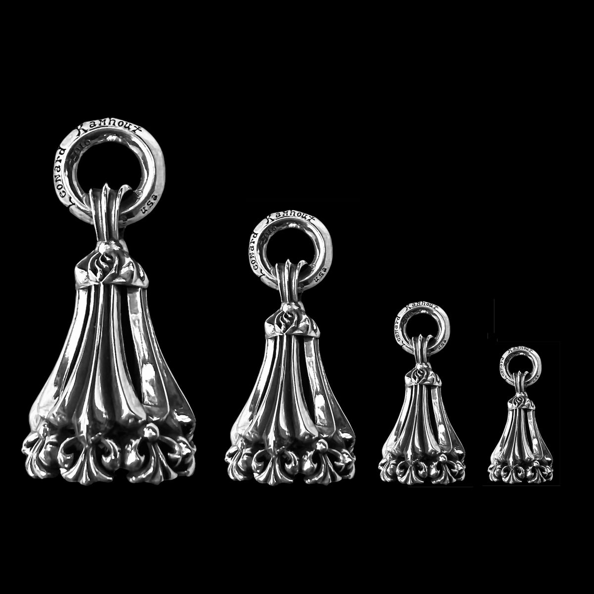 【LONE ONES】 Chrome Bell - Small Lone Ones - Chrome Bell (XS, S, M, L) – luxeinc.co